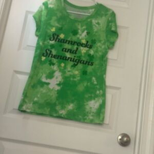 Vibrant Green Graphic Tees set of 5
